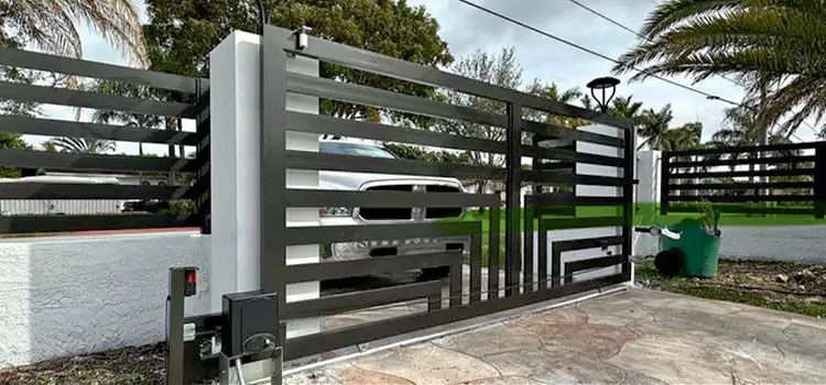 Automatic Driveway Gate Installation Linden
